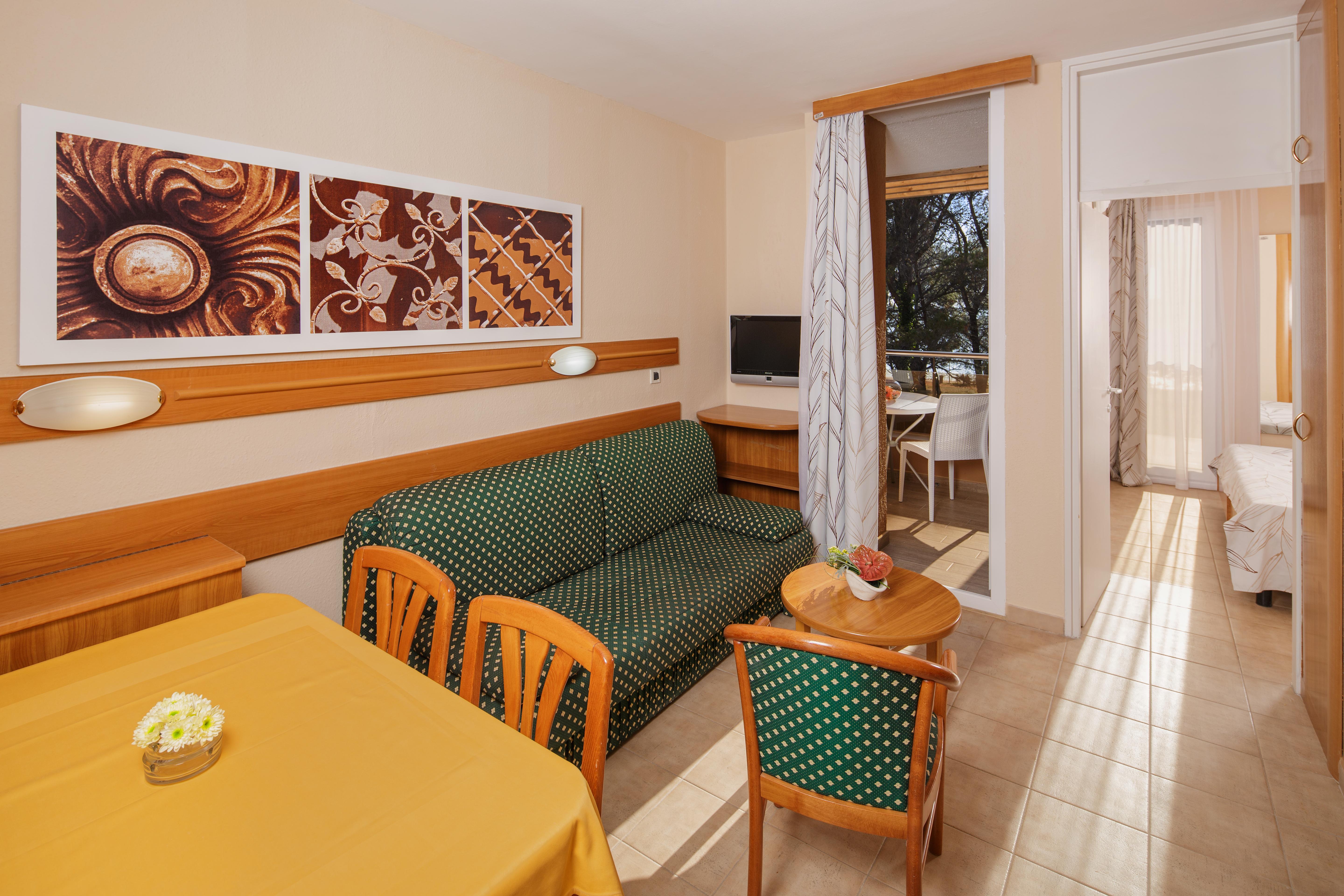 Apartments Amfora Plava Laguna Umag Rum bild