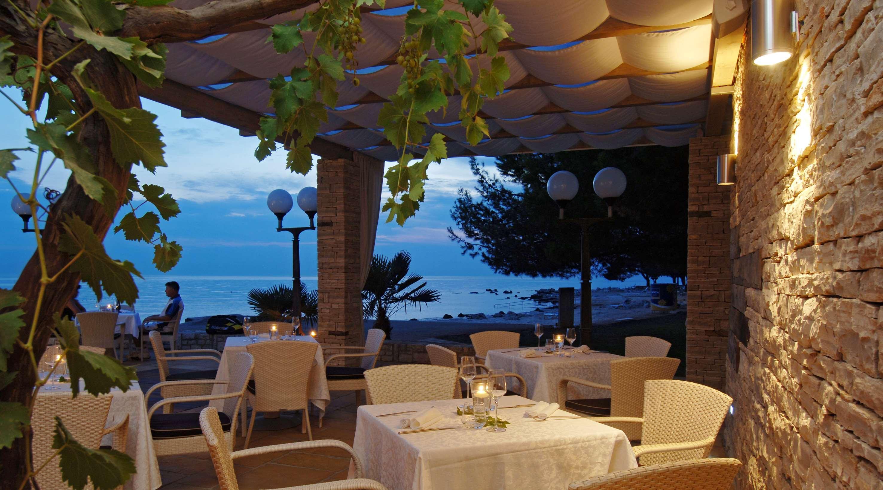 Apartments Amfora Plava Laguna Umag Restaurang bild